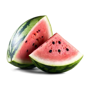 Perfect Watermelon Slice PNG Itb