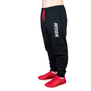 Performance Black Sweatpants PNG Blj