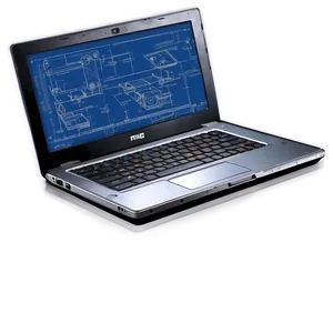 Performance Laptop Blueprint Png Jht PNG image