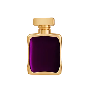 Perfume Bottle With Velvet Pouch PNG 06212024