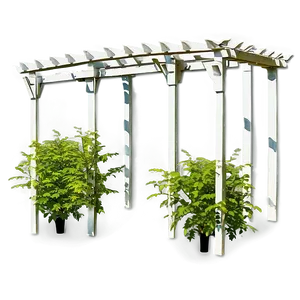 Pergola For Climbing Plants PNG 06132024