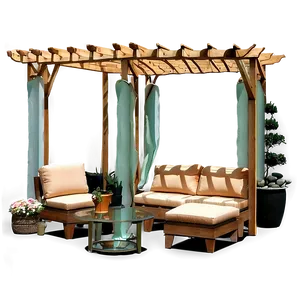 Pergola Over Deck PNG Kld