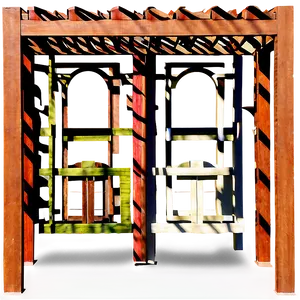Pergola With Retractable Sides PNG Guw62 PNG