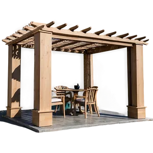 Pergola With Retractable Sides PNG Iww65 PNG