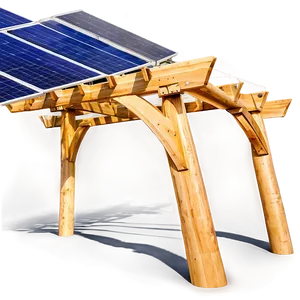 Pergola With Solar Panels PNG Heo PNG