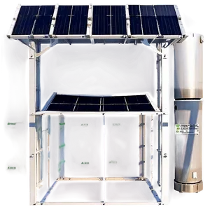 Pergola With Solar Panels PNG Vkc69 PNG