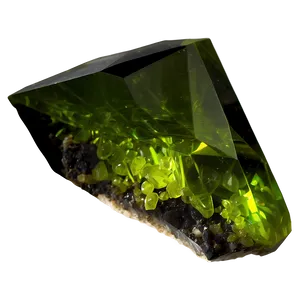 Peridot Mineral Specimen Png 62 PNG image