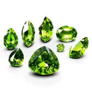 Peridot On Dark Background PNG Ffu40 PNG