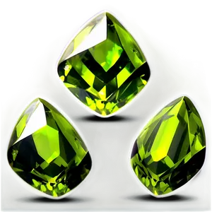 Peridot On Dark Background PNG Kbx