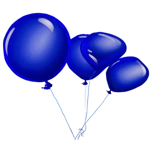 Periwinkle Blue Balloons PNG Qos38 PNG