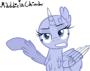 Perplexed_ Unicorn_ M L P_ Base PNG