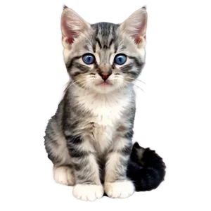 Persnickety Kitten PNG 88