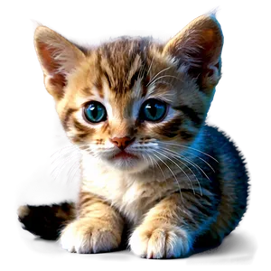 Persnickety Kitten PNG Nlv68 PNG