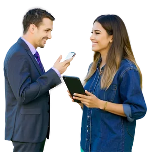Person Chatting Online PNG 06132024 PNG