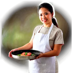 Person Cooking PNG Pwo81