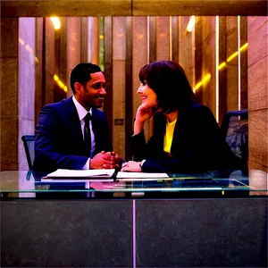 Person In Conversation At Work PNG 06132024 PNG
