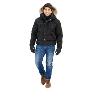 Person In Winter Clothes PNG 05042024
