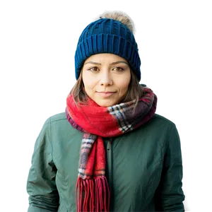 Person In Winter Clothes PNG 05042024