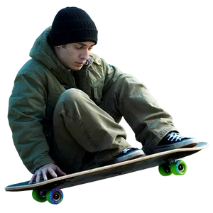 Person On Skateboard PNG 05042024 PNG