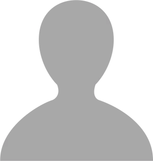 Person Profile Silhouette PNG image