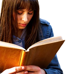 Person Reading Book Png 63 PNG image