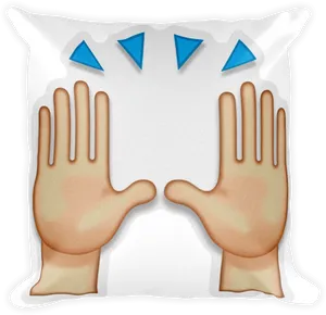 Person Sheltering Hand Emoji PNG image