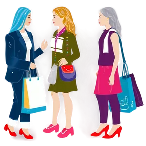 Person Shopping PNG 5