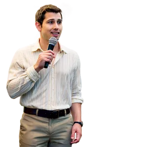 Person Talking On Stage PNG 58 PNG