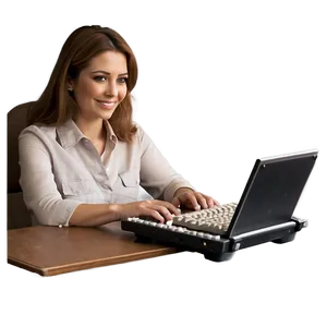 Person Typing PNG 05042024 PNG