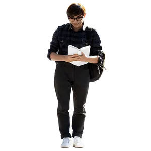 Person With Book PNG 42 PNG
