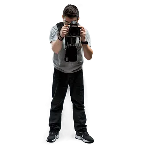 Person With Camera PNG 77 PNG