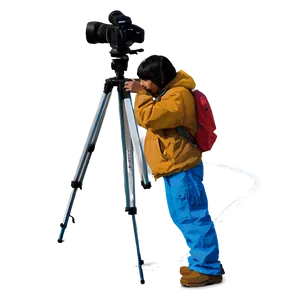Person With Camera PNG Dmt PNG