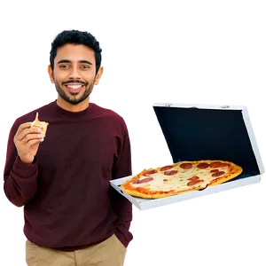 Person With Pizza PNG 31 PNG