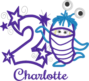 Personalized Boo Embroidery Design PNG image