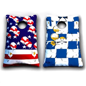 Personalized Cornhole Bag Png Tqf PNG image