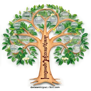 Personalized Family Reunion Tree Art Png 67 PNG image