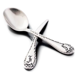 Personalized Monogram Teaspoon PNG Rco43 PNG