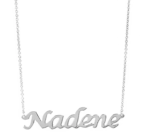 Personalized Nadene Name Necklace PNG image