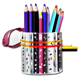 Personalized Pencil Holder Png 78 PNG image