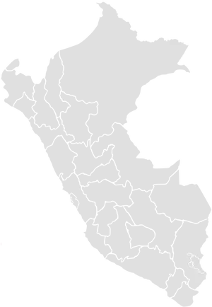 Peru Administrative Divisions Outline PNG image