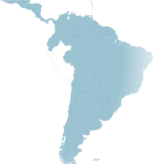 Peru Highlightedon South American Map PNG image