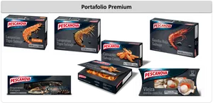 Pescanova Premium Shrimp Product Range PNG image