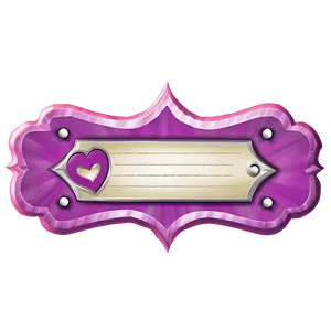 Pet Name Plate PNG 89