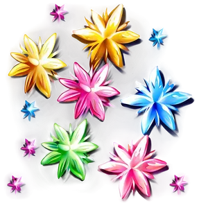 Petals And Stars PNG Nmn80 PNG