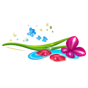 Petals In Wind Png Muy88 PNG image