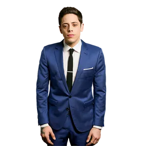 Pete Davidson In A Suit PNG Eof