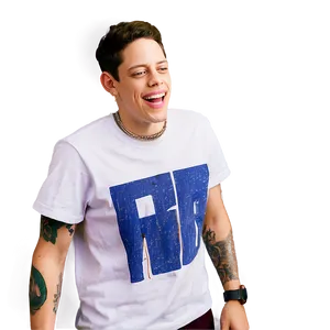 Pete Davidson Laughing Out Loud Png Isc PNG image