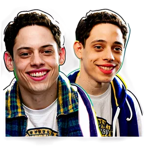 Pete Davidson Smiling Png 06252024 PNG image