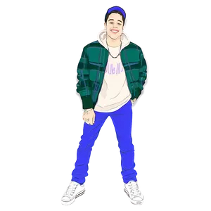 Pete Davidson Vintage Style PNG Liq PNG