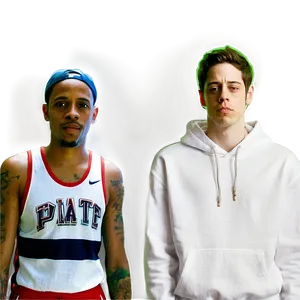 Pete Davidson With Celebrities Png 06252024 PNG image